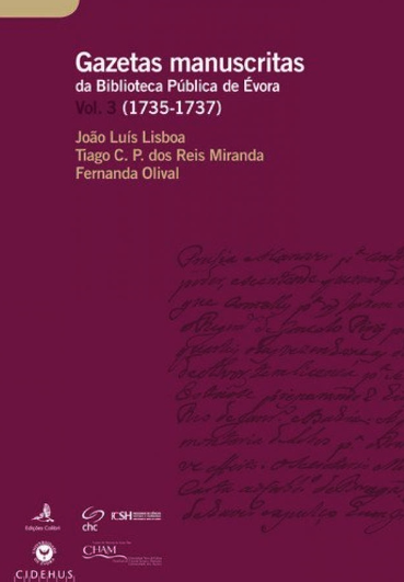 Gazetas Manuscritas da Biblioteca Pública de Évora - Volume 3 (1735-1737)
